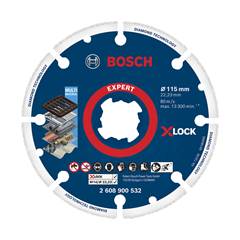 Disco De Corte Diamantado Expert Bosch X-Lock 115mm Bosch