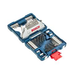 Kit De Pontas E Brocas Bosch X-Line 43 Peças