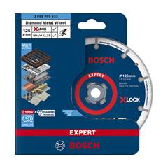 Disco De Corte Diamantado Expert X-Lock 125mm Bosch