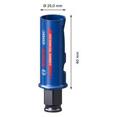 Serra Copo Bosch Expert Construction Material  25 Mm / 1”