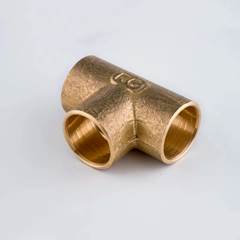 TEE COBRE 15MM P/ GAS REF. 415 - RAMO CONEXÕES