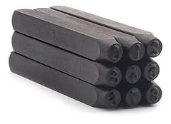 ALGARISMO DE ACO P/GRAV.  8MM 3GZ - EDA