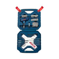 Kit De Pontas E Brocas Bosch X-Line 54 Peças