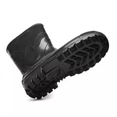 BOTA PVC CANO MEDIO PRETA N°41 - BRACOL