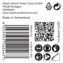 Disco De Lixa Expert M480 225mm G100 - Bosch