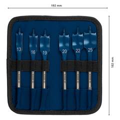  Jogo Com 6 Brocas Bosch Expert Self Cut Speed 13-25mm X 152mm