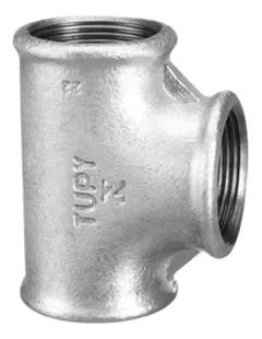 Tê de Ferro Galvanizado 90° 1/2 - TUPY