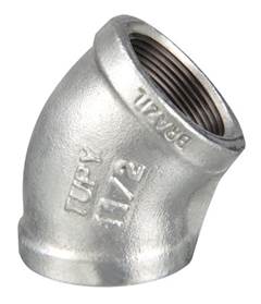 COTOVELO FERRO GALV. 45° 1.1/2” - TUPY