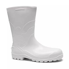 BOTA PVC CANO MEDIO BRANCA N°38 - BRACOL