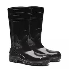 BOTA PVC CANO LONGO PRETA N°40 - BRACOL