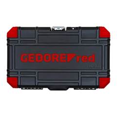 Jogo de Soquetes Sextavados e Bits Encaixe 1/4” ¿ 4 a 13 mm, 33 peças - GEDORE