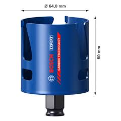 Serra Copo Bosch Expert Construction Material 64 Mm / 2.1/2”