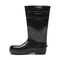 BOTA PVC CANO LONGO PRETA N°38 - BRACOL