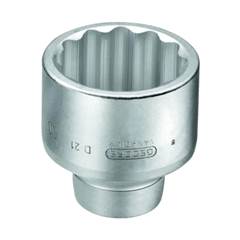 Soquete Estriado Gedore D21 46 mm com encaixe 1” - GEDORE