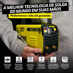 Inversor De Solda 2x1 Mma E Tig Lift 180a 220v (Ie-6180-220v) Kab 180 Micro