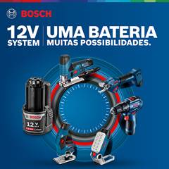 Furadeira E Parafusadeira A Bateria Gwb 12v-10 Com Maleta E Sem Bateria - Bosch