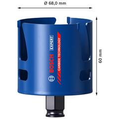 Serra Copo Bosch Expert Construction Material 68 Mm / 2.11/16”
