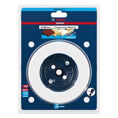 Serra Copo Bosch Expert Construction Material 86 Mm / 3.3/8”