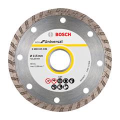 Disco Diamantado Turbo Eco Universal 115x22,23x2,0x7mm - Bosch