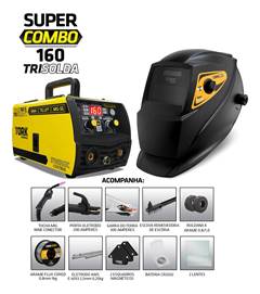 COMBO MAQ SOLDA INV CIMETS-716 160A - TORK SOLDA