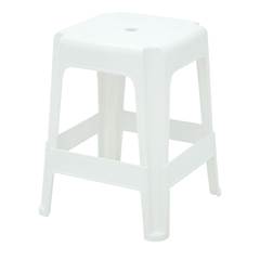 BANQUETA PLAST NITEROI BRANCA 92411/010 - TRAMONTINA