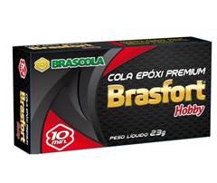COLA ARALDITE BRASFORT HOBBY 23G - BRASCOLA