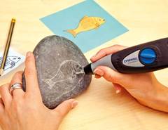 PONTA DIAMANTADA 9929 P/ GRAVADOR DREMEL - BOSCH