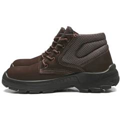 BOTA NOBUCK MARROM CAFE BLAQUEADA N° 45 - BRACOL