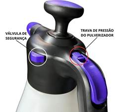 Pulverizador De Compressão Manual 2L Spray Snow Foam Vonixx