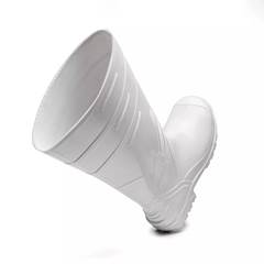BOTA PVC CANO LONGO BRANCA Nº35 - BRACOL