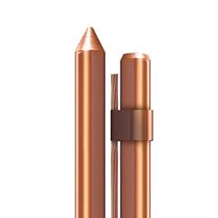 HASTE ATERRAM COBREAD 1/2” (9,52MMX2,4M) - TAF INDUSTRIA