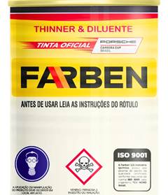 THINNER C/ 900ML - FARBEN