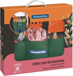 CONJUNTO P/ JARDIM 8PCS C/ MALETA 78119 - TRAMONTINA