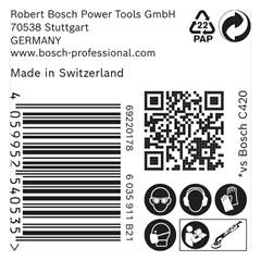 Disco De Lixa Expert M480 225mm G400 - Bosch