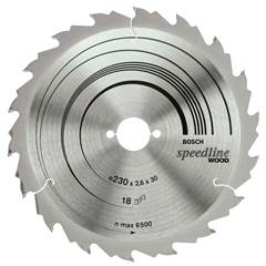 Disco Serra Circular Speedline Wood Ø184x20mm 20d - Bosch