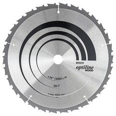 Disco Serra Circular Optiline Wood Ø356x30mm 30d - Bosch