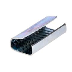 SELO METALICO P/FITA PLASTICA 13MM C/100 - ARCKPACK EMBALAGENS