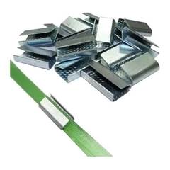 SELO METALICO P/FITA PLASTICA 13MM C/100 - ARCKPACK EMBALAGENS