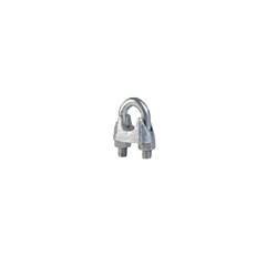 CLIPS P/CABO DE ACO  9.5MM = 3/8” GALV**