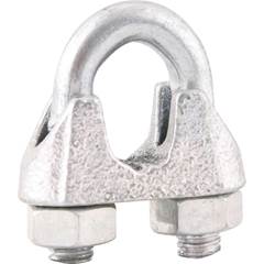 CLIPS P/CABO DE ACO  15.9MM = 5/8” GALV.