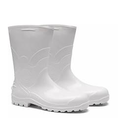 BOTA PVC CANO MEDIO BRANCA N°36 - BRACOL