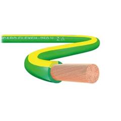 Cabo Elétrico Flexível 750v Verde/Amarelo 1,5mm - Sil (Rolo Com 100m)
