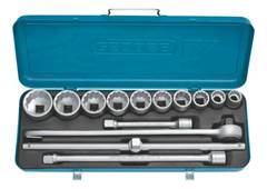 Jogo de Soquetes Estriados Gedore D32EPZ 7/8” a 2” com encaixe 3/4” - GEDORE