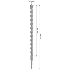 Broca Sds Plus-5x Para Concreto 22 X 400 Mm - Bosch