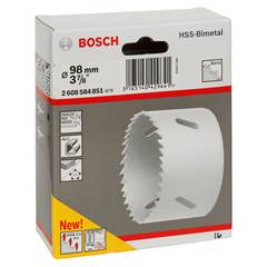 Serra Copo Bosch Bimetálica Hss Cobalto 98mm = 3.7/8”