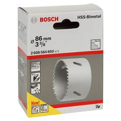 Serra Copo Bosch Bimetálica Hss Cobalto 86mm = 3.3/8