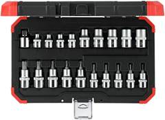 Jogo de Soquetes Torx Gedore R68003020 com 20 peças - GEDORE