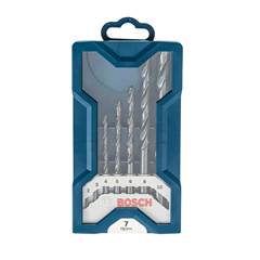 Jogo De Brocas Metal Bosch Mini X-Line 2-10mm 7 Peças