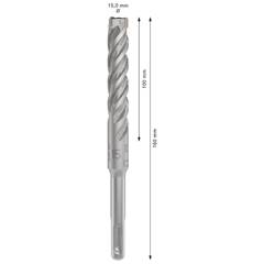 Broca Sds Plus-5x Para Concreto 15 X 100 Mm - Bosch