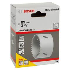 Serra Copo Bosch Bimetálica Hss Cobalto 89mm = 3.1/2”